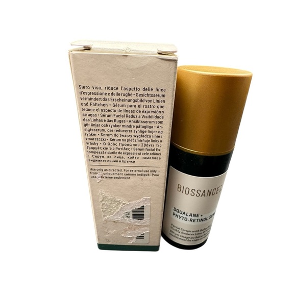 NIB Biossance Squalane + Phyto-Retinol Serum - Full size - Picture 5 of 8